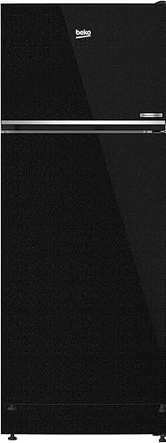 RDNE420K02DXIPEGB ثلاجة بيكو، سعة صافية 420 لتر، 367 لتر، فريزر علوي، عاكس، بدون تجميد، أسود، RDNE420K02DXIPEGB