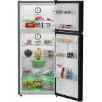 ⁦ثلاجة بيكو بفريزر، سعة إجمالية ٤٢٠ لترًا، صافية ٣٦٧ لترًا، بدون تجميد، لون أسود، عرض ٧٠ سم، RDNE420K02DXITEGB⁩ - الصورة ⁦3⁩