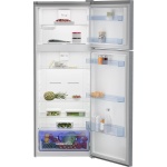 ⁦ثلاجة بيكو نو فروست 448 لتر استانلس استيل انفرتر صافى المساحه 408 لتر - RDNE448M20XB⁩ - الصورة ⁦3⁩