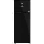 ثلاجة فريزر بيكو، سعة إجمالية ٤٥٥ لترًا، صافية ٤٠٦ لترًا، بدون تجميد، عرض ٧٠ سم، لون أسود، تقنية هارفست فريش - RDNE455M20XBIDB