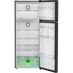 ⁦ثلاجة بيكو بفريزر قائم بذاته، ٧٠ سم، بدون تجميد، سعة ٤٠٦ لتر، لون ستانلس ستيل داكن، RDNG551M20XBR⁩ - الصورة ⁦3⁩