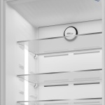 ⁦ثلاجة بيكو بفريزر قائم بذاته، ٧٠ سم، بدون تجميد، سعة ٤٠٦ لتر، لون ستانلس ستيل داكن، RDNG551M20XBR⁩ - الصورة ⁦5⁩