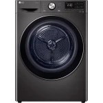 ال جي مجفف ملابس تحميل امامي ديجيتال، 10.1 كجم، اسود ستيل - RH10V9JV2W