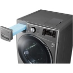 ⁦ال جي مجفف ملابس تحميل امامي ديجيتال بتكنولوجيا الانفرتر، 16 كجم، فضي - RH16U8EVCW⁩ - الصورة ⁦2⁩