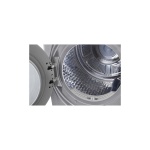 ⁦مجفف ملابس ال جي، تقنية ThinQ، انفرتر مزدوج، 18 كجم، فضي ستانلس - RH18U8EVCW⁩ - الصورة ⁦4⁩