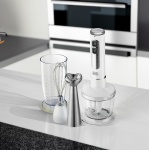 ⁦بلاك اند ديكر هاند بلندر 400 واط  4 في 1 مع قطاعة وخفاقة، ابيض - SB4000-B5⁩ - الصورة ⁦2⁩