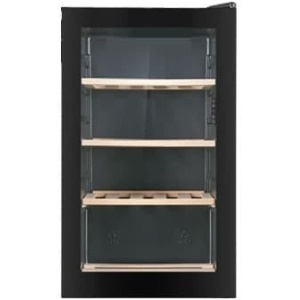 .ثلاجه جرونيا لحفظ المشروبات، 50 سم، زجاج اسود، سعه 110 لتر، 34 زجاجه- SC-100Y