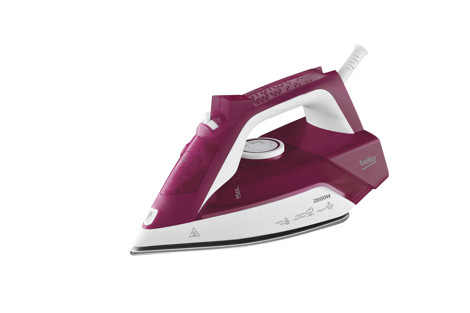 SIM-3126-R بيكو مكواة بخار 2600 وات احمر - SIM3126R - الصورة 1