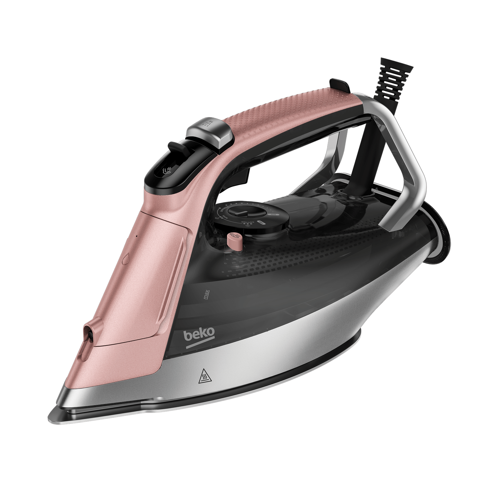 SIM-8130-P مكواة بخار بيكو، 3000 وات، بينك واسود - SIM8130P - الصورة 1