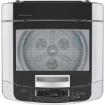 ⁦ال جي غسالة ملابس فوق اتوماتيك ديجيتال بتكنولوجيا سمارت انفرتر، 11 كيلو، فضي - T1165NEHGH⁩ - الصورة ⁦3⁩