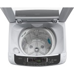 ⁦ال جي غسالة ملابس فوق اتوماتيك ديجيتال بتكنولوجيا سمارت انفرتر، 11 كيلو، فضي - T1165NEHGH⁩ - الصورة ⁦2⁩