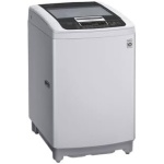 ⁦ال جي غسالة ملابس فوق اوتوماتيك ديجيتال بموتور انفرتر ، 13 كيلو ، فضي - T1365NEHGH⁩ - الصورة ⁦4⁩