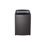 غسالة ملابس ال جى ديجيتال فوق اوتوماتيك بتقنية الانفرتر، تحميل علوي، 18.5 كجم، فضي - T185V1NDHT2