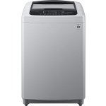 ال جي غسالة ملابس فوق اوتوماتيك ديجيتال امامي بموتور عاكس سمارت ، 18.5 كيلو ، فضي - T1885NEHTE