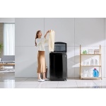 ⁦ال جي غسالة ملابس فوق اوتوماتيك بموتور انفرتر ، 18.5 كيلو ، اسود - T1988NEHTB⁩ - الصورة ⁦3⁩