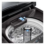 ⁦غسالة ملابس اوتوماتيك ال جي تحميل علوي، 18.5 كجم، اسود - T1993EFHSC2⁩ - الصورة ⁦4⁩