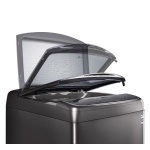 ⁦غسالة ملابس اوتوماتيك ال جي تحميل علوي، 18.5 كجم، اسود - T1993EFHSC2⁩ - الصورة ⁦5⁩