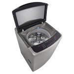 ⁦غسالة ملابس اتوماتيك ال جي تحميل علوي، 19 كجم، فضي - T1993EFHSK5⁩ - الصورة ⁦5⁩