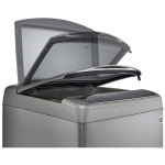 ⁦غسالة ملابس اتوماتيك ال جي تحميل علوي، 19 كجم، فضي - T1993EFHSK5⁩ - الصورة ⁦6⁩