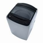 ⁦غسالة ملابس ال جي فوق اوتوماتيك ديجيتال بتقنية الاتفرتر، تحميل علوي، 21 كجم، فضي - T21H7EHHT5⁩ - الصورة ⁦3⁩