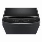 ⁦غسالة ملابس ال جي فوق اوتوماتيك بتقنية الاتفرتر، تحميل علوي، 23 كجم، اسود - T23H9EFHST⁩ - الصورة ⁦3⁩