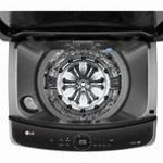 ⁦غسالة ملابس ال جي فوق اوتوماتيك، تحميل علوي، 25 كجم، ستانلس ستيل - T25H9EFHST⁩ - الصورة ⁦3⁩