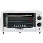 ⁦بلاك اند ديكر - فرن تحميص بزجاج مزدوج بسعة 9 لترات TRO9DG-B5 أبيض⁩ - الصورة ⁦4⁩