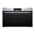 بوش فرن 90 سم بلت ان كهرباء بالشواية ديجيتال ستانلس ستيل VBD554FS0