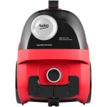 مكنسة كهربائية بدون كيس من بيكو - ٢٠٠٠ واط - فلتر HEPA10 - حاوية غبار سعة ١.٨ لتر - أسود/أحمر - VCO 32818 WR