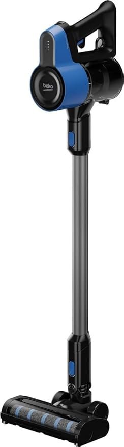 VRT-60221-VD مكنسة بيكو اللاسلكية للتنظيف الجاف والرطب - سعة 0.55 لتر - قوة شفط 25 واط - أسود وأزرق - VRT 60221 VD