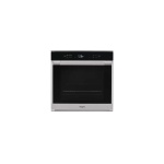 وايرلبول فرن بيلت ان كهرباء 60 سم 75 لتر مزود بالمروحة لون فضي W7 OM4 4BS1H