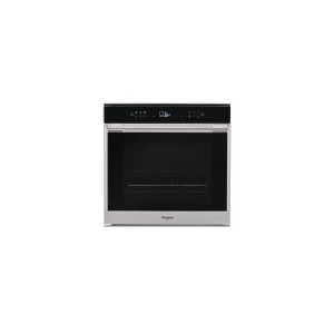 وايرلبول فرن بيلت ان كهرباء 60 سم 75 لتر مزود بالمروحة لون فضي W7 OM4 4BS1H