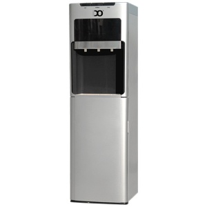 أي دو مبرد مياه 3 حنفية تحميل سفلي، أسود/فضي – WD301BL-SV