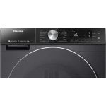 Front Load Full Automatic Washing Machine With Dryer, 12 kg, Inverter Motor, Black- BY RAYA - Image 5