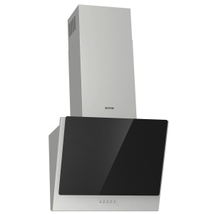 شفاط جورنيا ديكوري، ٦٠ سم، مصنوع من الفولاذ المقاوم للصدأ والزجاج، ٣ سرعات، زر تحكم، قوة شفط هواء: ٥٦٠ متر مكعب/ساعة - WHI623E1XGB