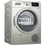 بوش مجفف بالمكثف 8 كيلو لون سيلفر WTN8542SEG