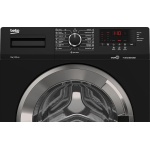 ⁦بيكو غسالة ملابس فول أوتوماتيك 7 كيلو 1000 لفة ديجيتال انفرتر لون أسود WTV 7512 XBCI⁩ - الصورة ⁦2⁩