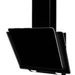 .البا شفاط ديكوري مائل اسود 60 سم، 3 سرعات للتشغيل، التحكم باللمس، اضاءه ليد،شاشه رقميه لبيان سرعه التشغيل، تايمر للتشغيل بعد الانتهاء من الطهي، فلاتر معدنيه لحجز الدهون من الابخره، قوه الشفط 850م3/ساعه