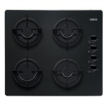 زانوسي مسطح غاز  بلت ان 4 شعلات  ZGO62414BA - اسود