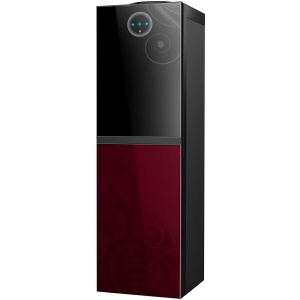 موزع مياه ستانلس ستيل بتحميل من الاعلى من بيرجن BYB538- احمر