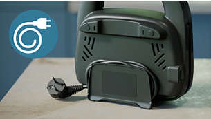 وحدة تخزين سلك مضمنة لتوفير سطح عمل مُرتَّب