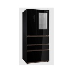 ⁦توشيبا ثلاجة 6 باب سعة 683 لتر بكمبروسر إنفرتر تعمل باللمس وفلتر PUREAIR أسود زجاجي GR-RM921WI-PGN(B1)⁩ - الصورة ⁦2⁩