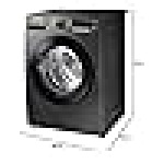 ⁦غسالة سامسونج 9 كجم 1400 دورة في الدقيقة عاكس بخار رقمي اينوكس  - WW90T4040CX1AS  (ضمان محلي)⁩ - الصورة ⁦2⁩